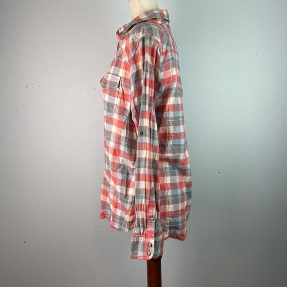 JACHS Girlfriend Bea Snap Down Shirt Size M EUC - Picture 4 of 10